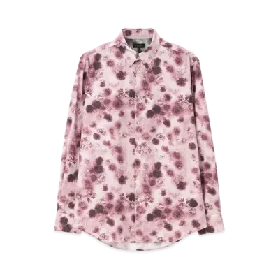 Paul Smith Frosted Floral Print Shirt "Pink"