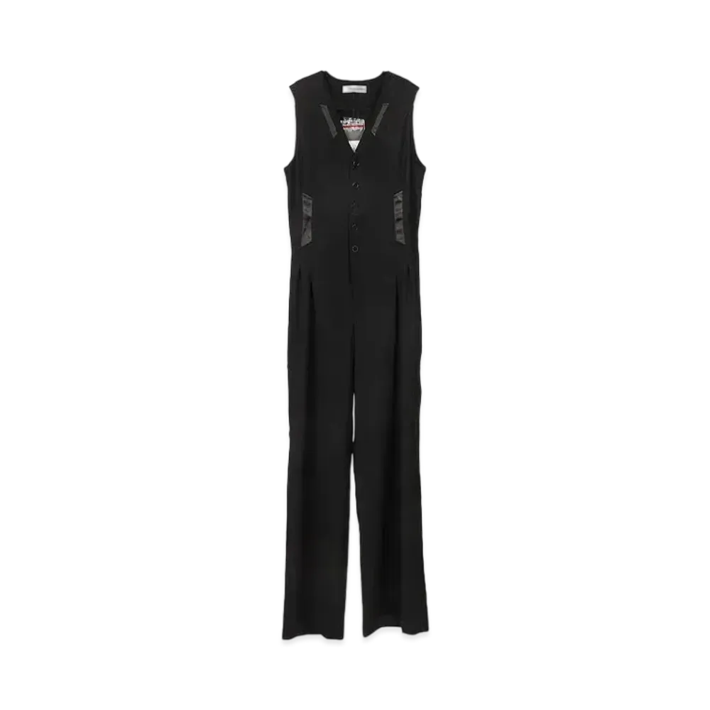 KIKO KOSTADINOV Orson Formal Jumpsuit "Crow Black / Ink Black"