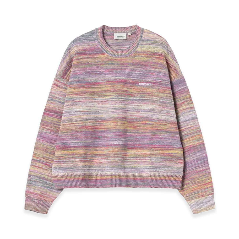 Carhartt WIP Women's Keenan Sweater "Gradient/Gentle Purple"