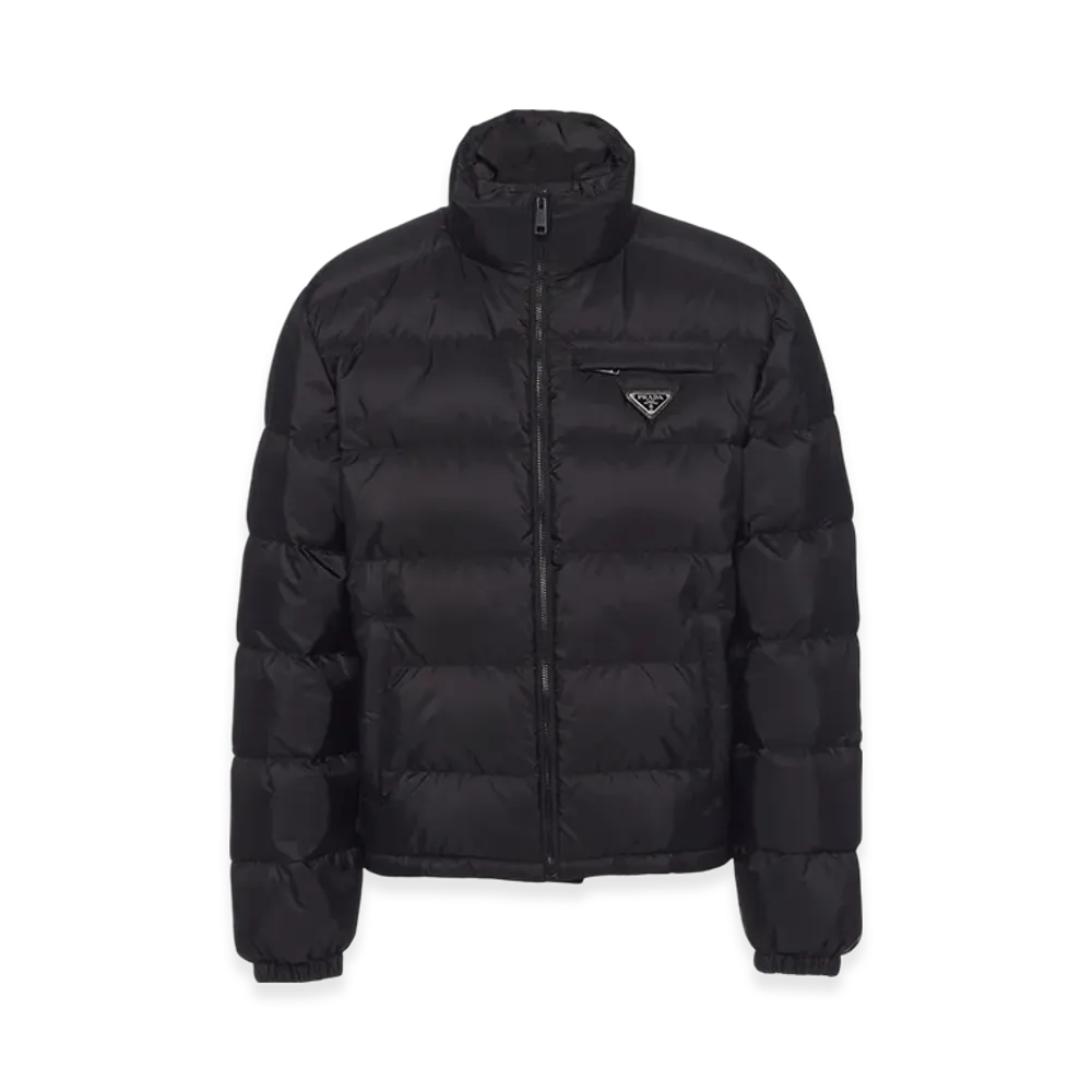 PRADA Re-Nylon Short Padded Down Jacket "Black"