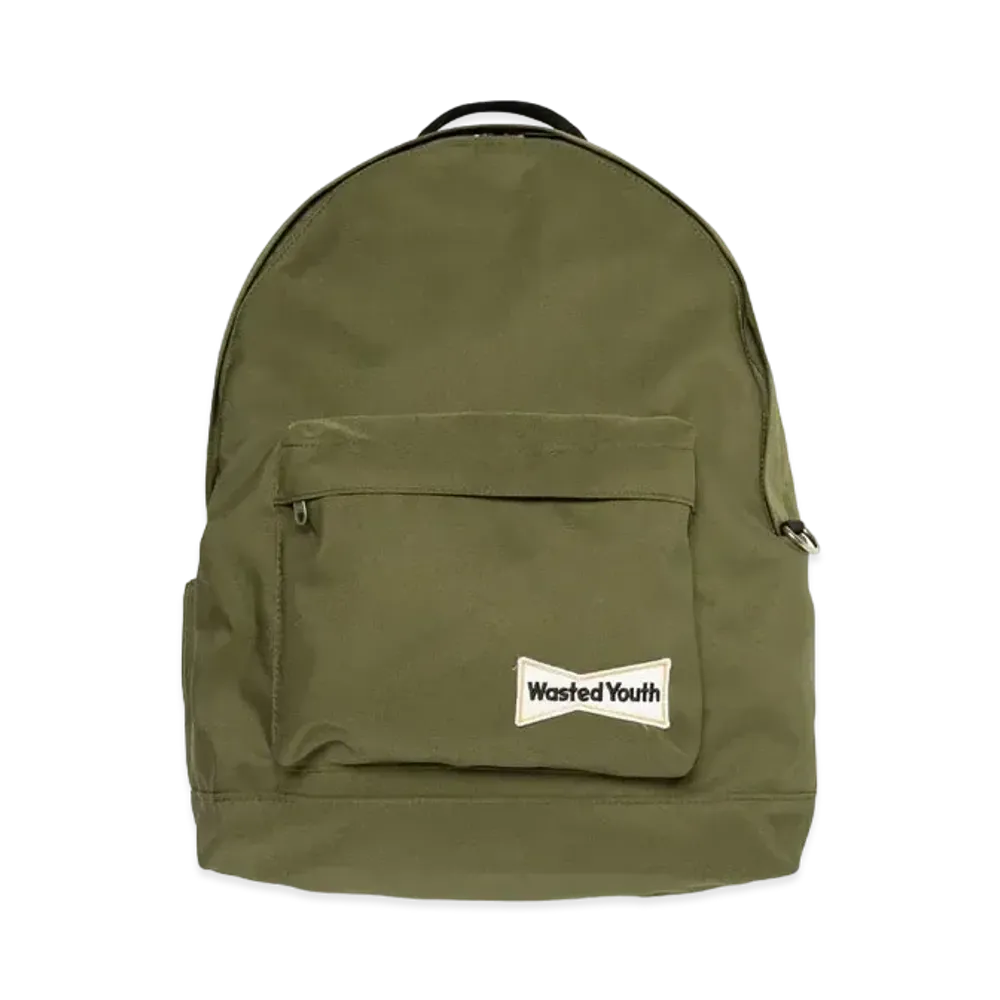 Wasted Youth Backpack "Olive Drab" / VERDY