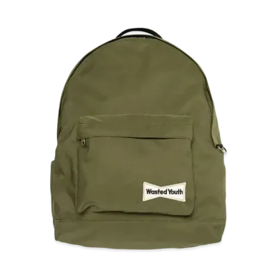 Wasted Youth Backpack "Olive Drab" / VERDY