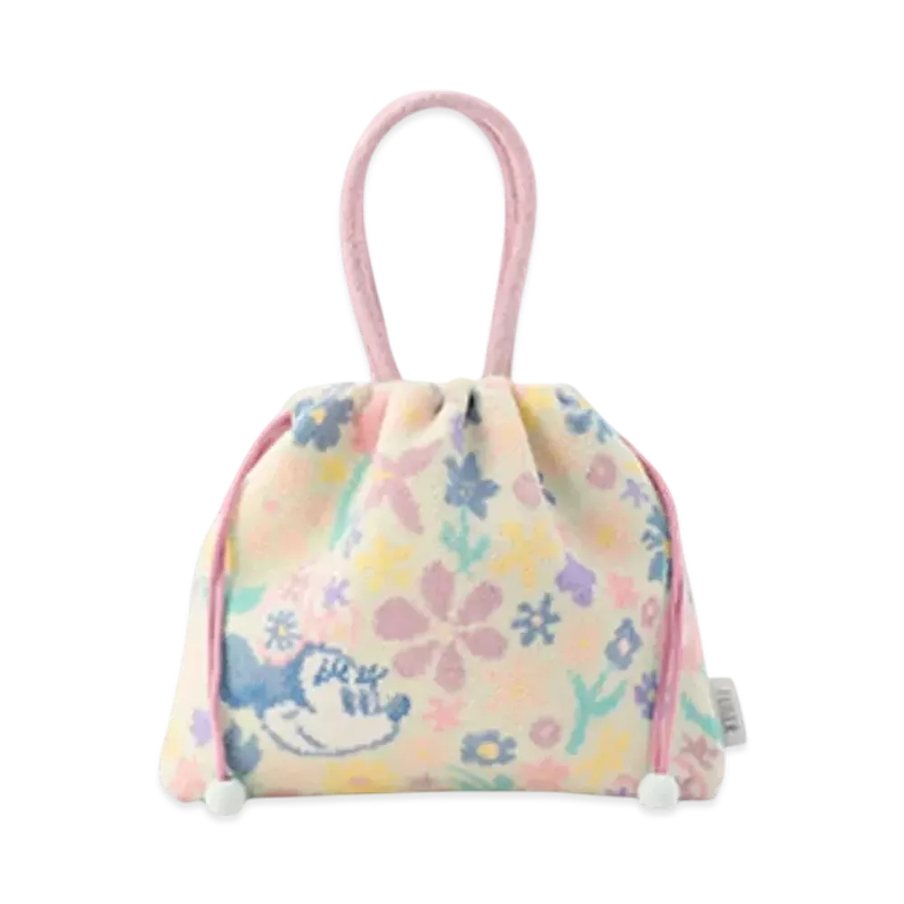 FEILER Disney Design In My Ribbon Hand Drawstring Bag "Pale Green"