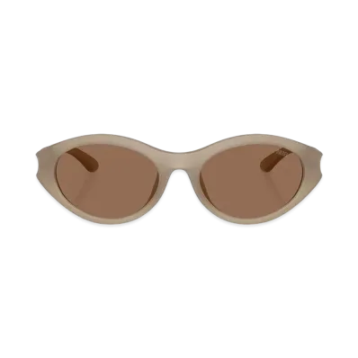 Diesel 0Dl3005U Oval Sunglasses "Beige"