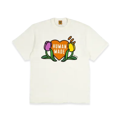 HUMAN MADE x Oallery Tulip T-Shirt "White"