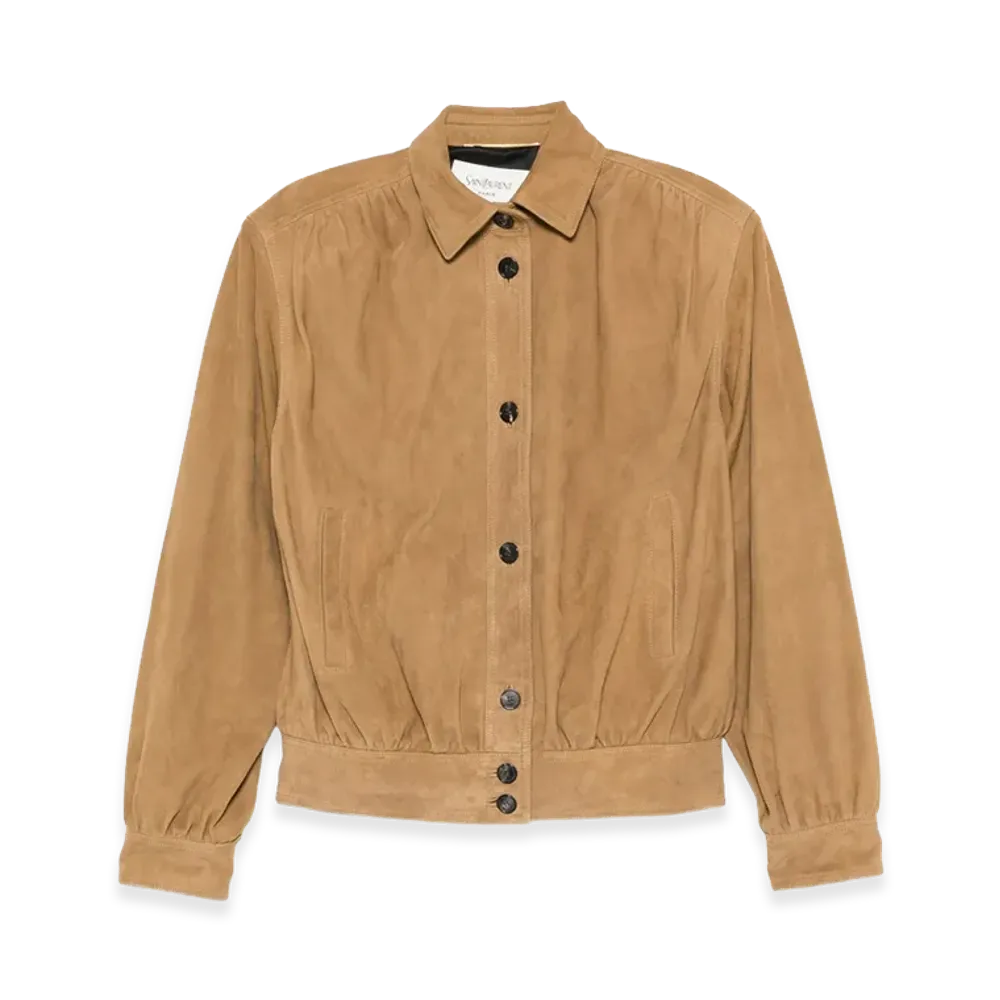 Saint Laurent Women's Jacket "Beige"