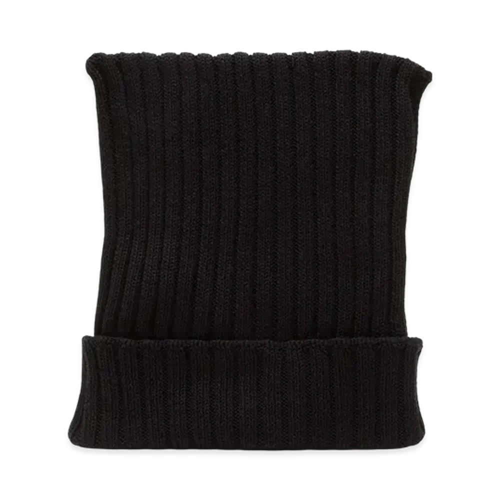 Acne Studios Ribbed Square Beanie "Black"