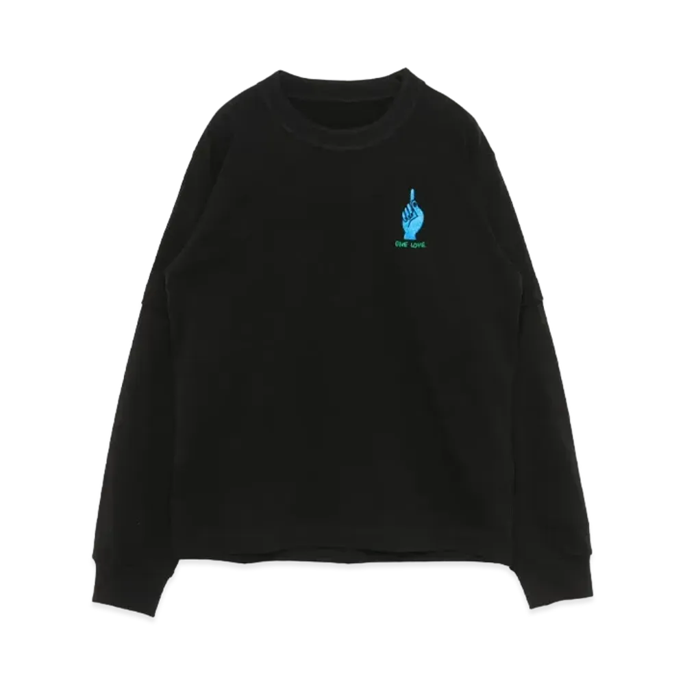 sacai x Gonz GONZ AND SACAI Long Sleeve T-Shirt "Black"