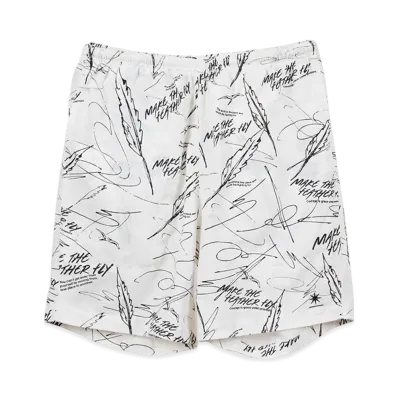 GDC x KJ All-Over Pattern Shorts "White"