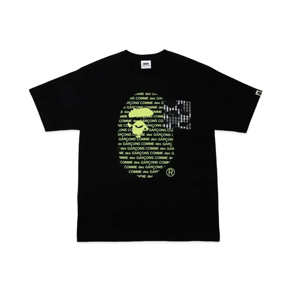 A BATHING APE CDG OSAKA TEE #1 "Black"
