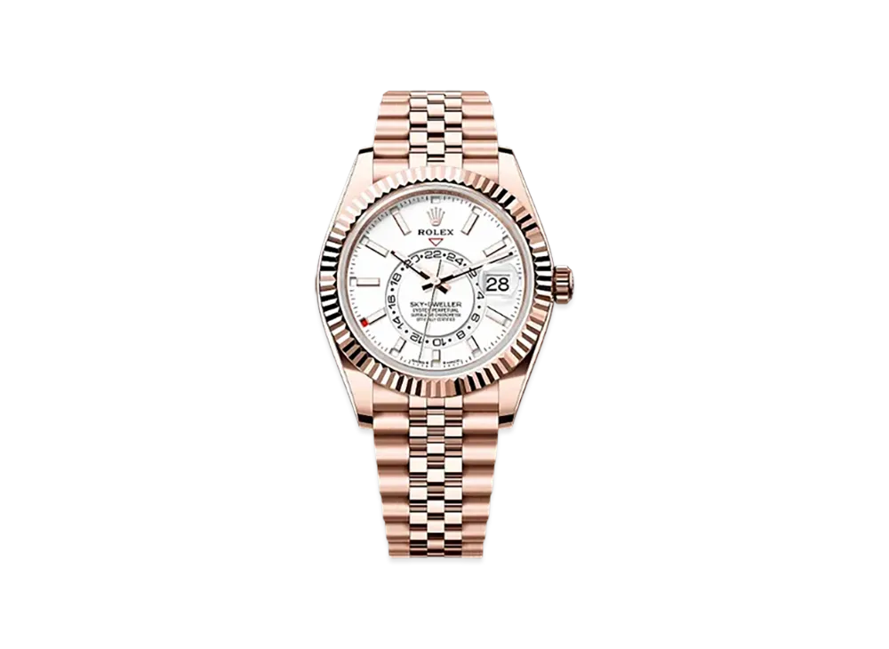 ロレックス スカイドゥエラー 42mm エバーローズゴールド 336935 "インテンスホワイト"