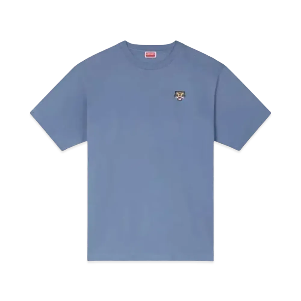 KENZO 'LUCKY TIGER' Embroidered Classic T-shirt "Blue"