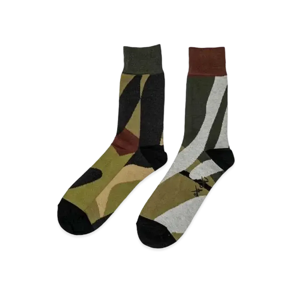 sacai KAWS Socks "Camo1"
