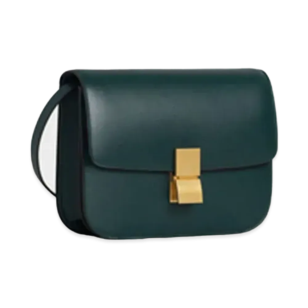 CELINE Medium Classic Bag in Box Calfskin "Amazone"