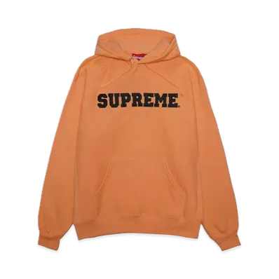Supreme Collegiate Hooded Sweatshirt "Peach"