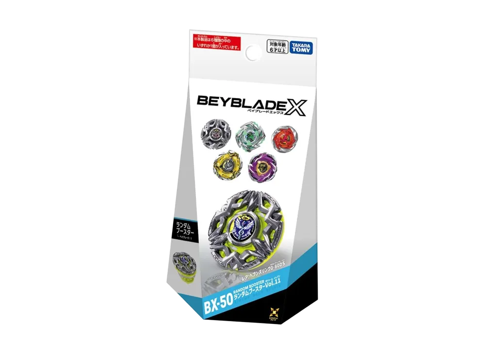 TAKARA TOMY "BEYBLADE X" BX-50 Random Booster Vol.11