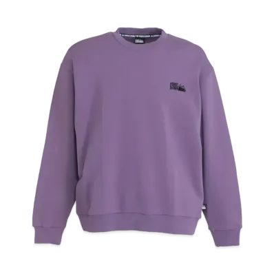 FIRST DOWN LOGO CREW SWEAT "Purple"
