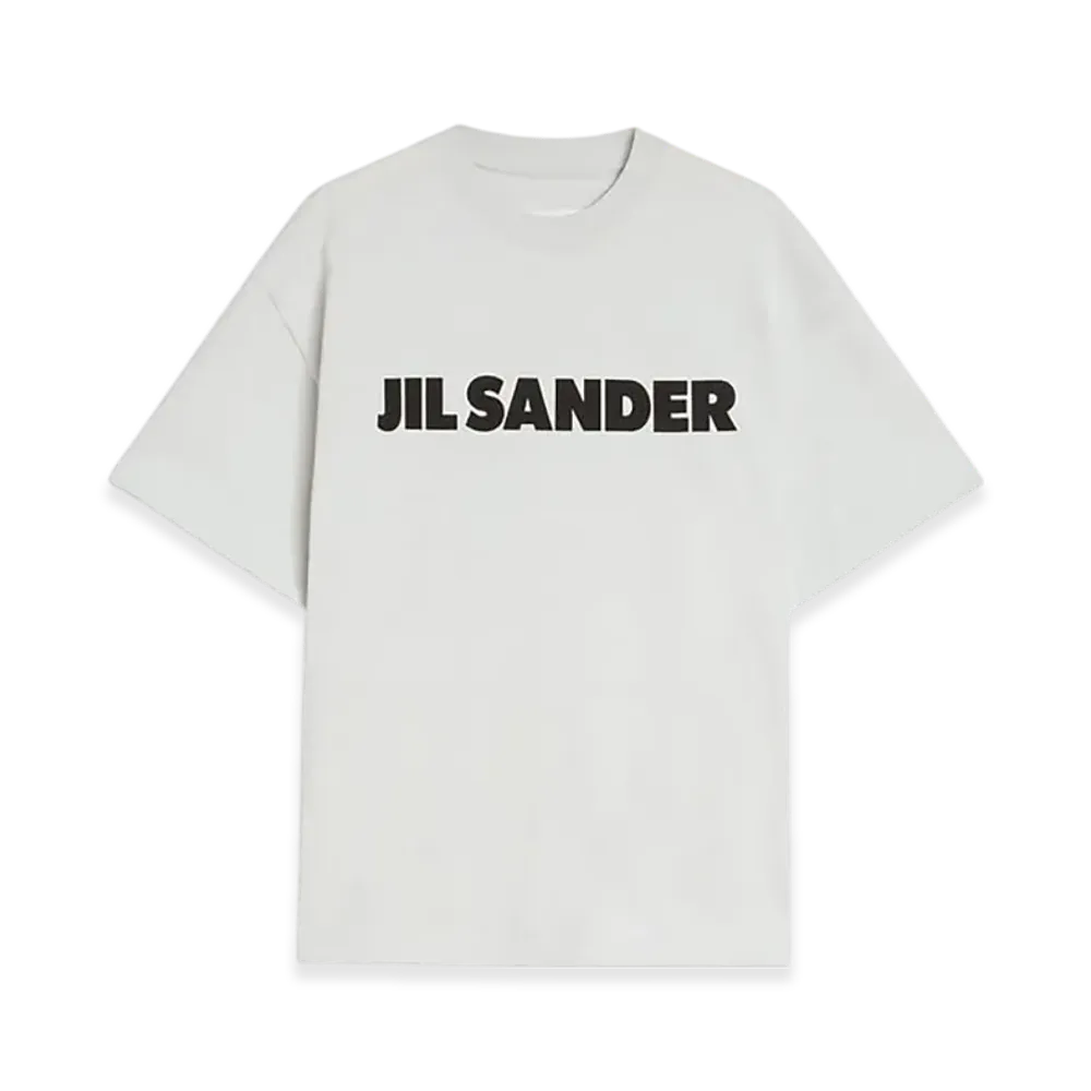 Jil Sander Logo T-Shirt "Pale Grey"