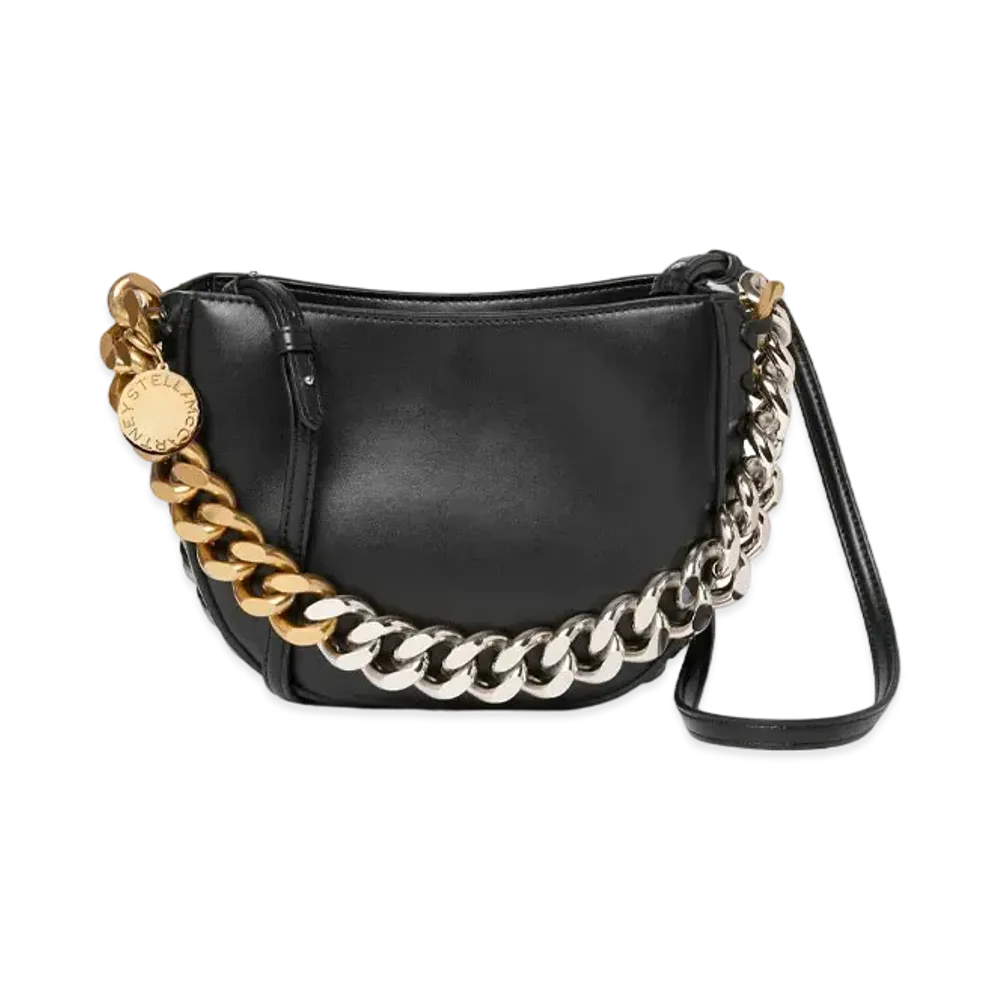 STELLA McCARTNEY Flame Small Shoulder Bag "Black"