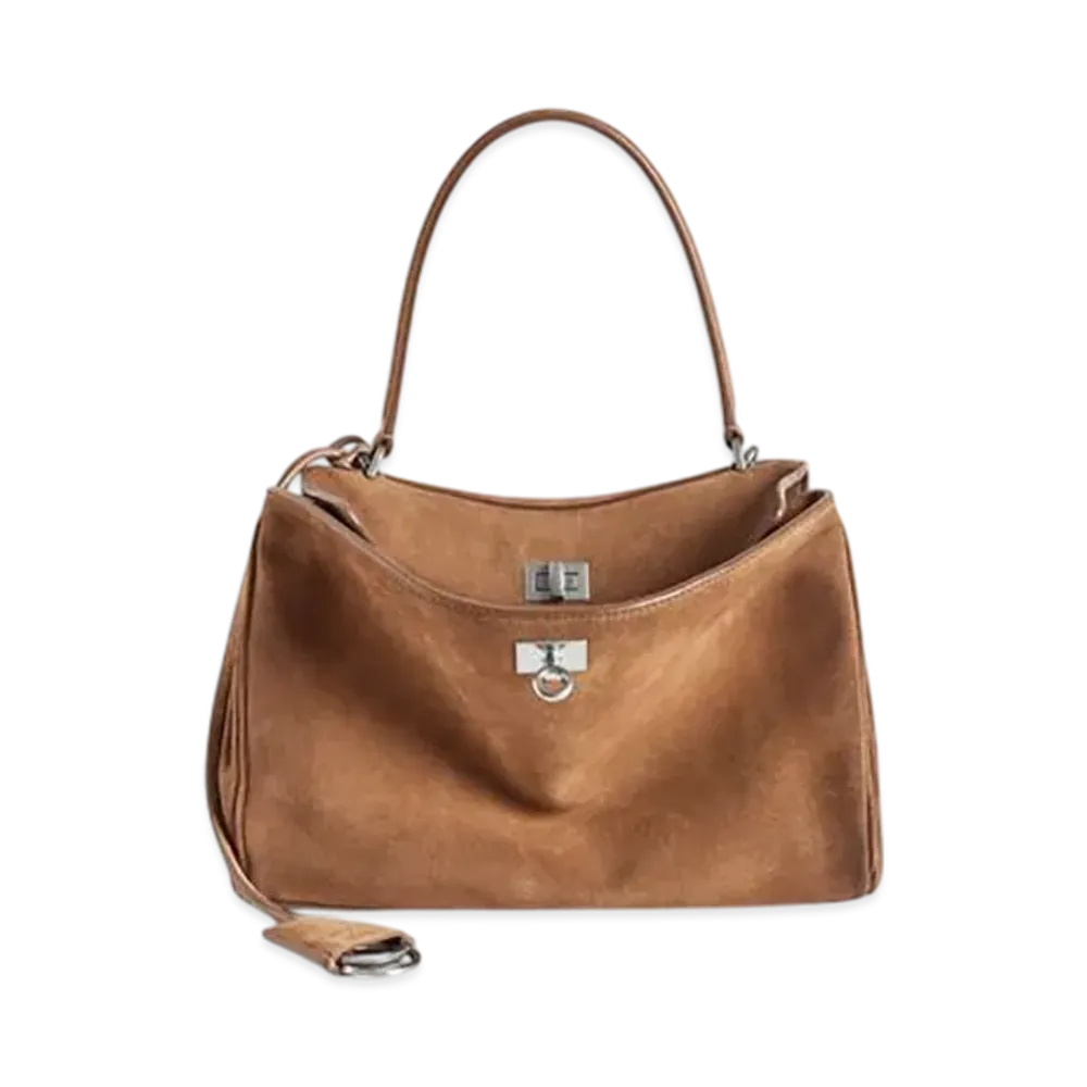 BALENCIAGA Rodeo Handbag Small "Camel"