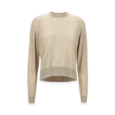 Jil Sander Women's Asymmetrical Mesh "Beige"