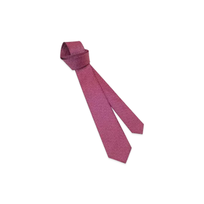 BVLGARI Logomania Tie "Bordeaux"