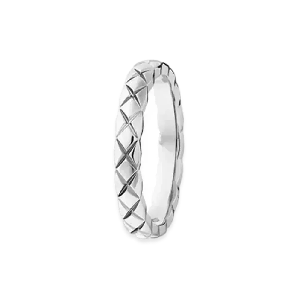 CHANEL Coco Crush Wedding Band Small Version "Platinum"