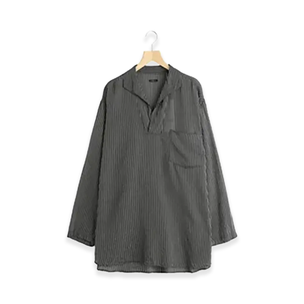 COMOLI Stripe Skipper Shirt "Stripe"