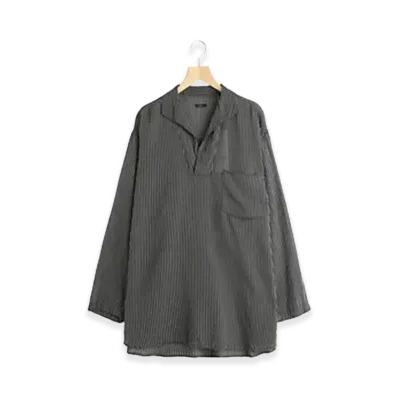 COMOLI Stripe Skipper Shirt "Stripe"