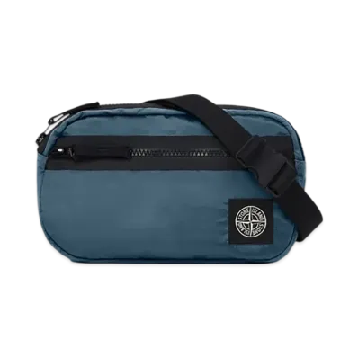 Stone Island 9200014 Coated Nylon Metal In Econyl "Avio Blue"