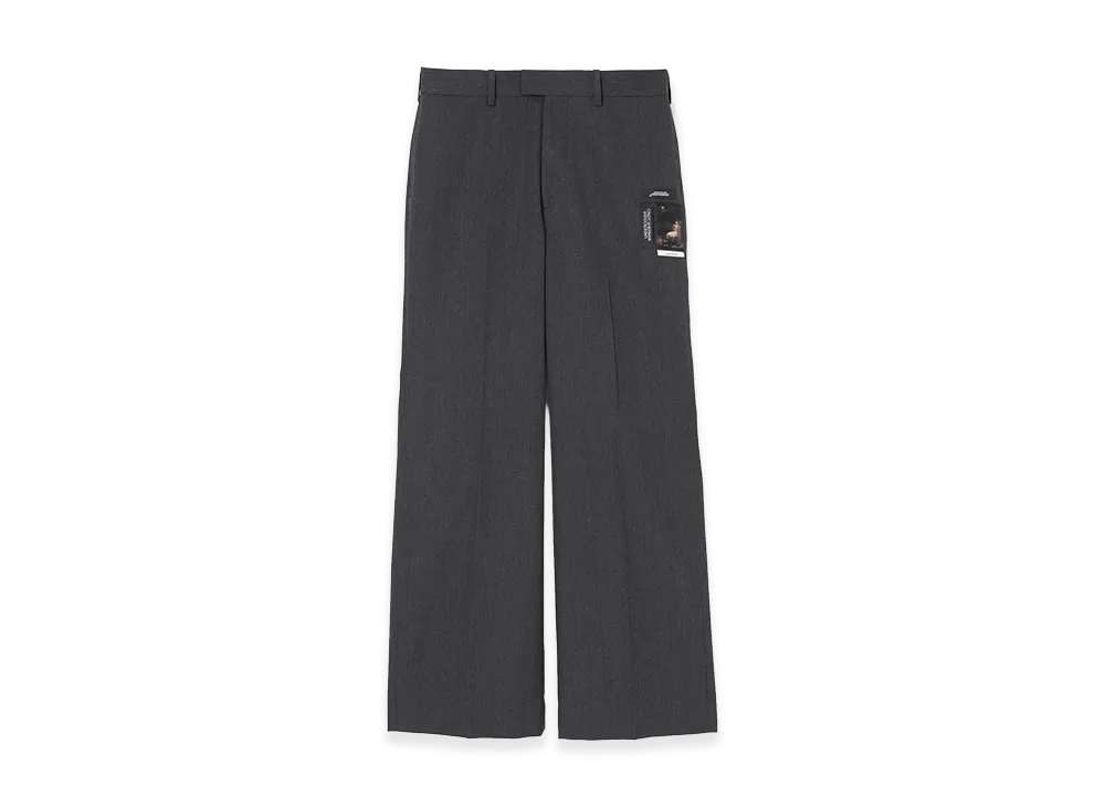 UNDERCOVER x Cindy Sherman Wool Wide Slacks "T.Charcoal"