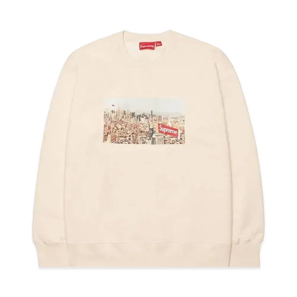 Supreme Aerial Crewneck "Ivory"