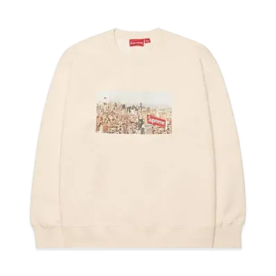 Supreme Aerial Crewneck "Ivory"