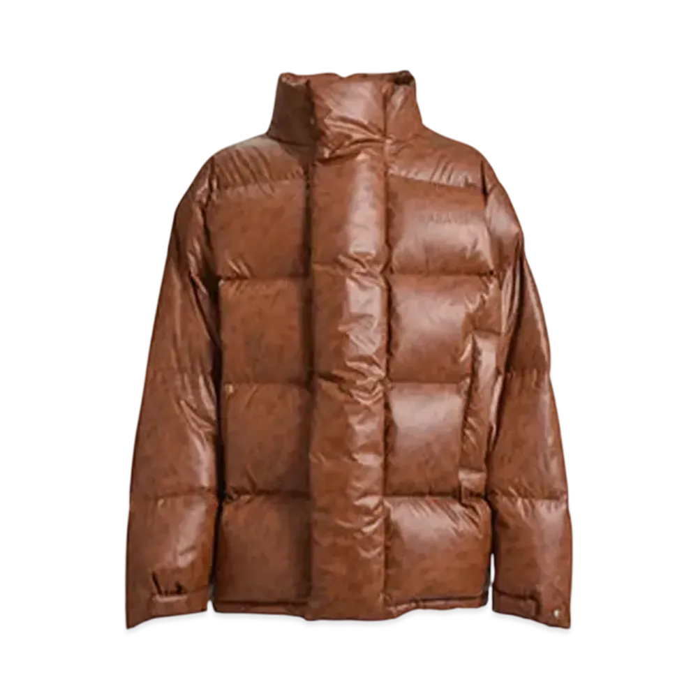 BREATH Transfer Leather Down "Brown"