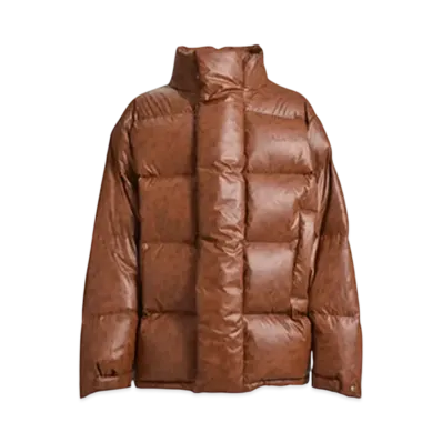 BREATH Transfer Leather Down "Brown"