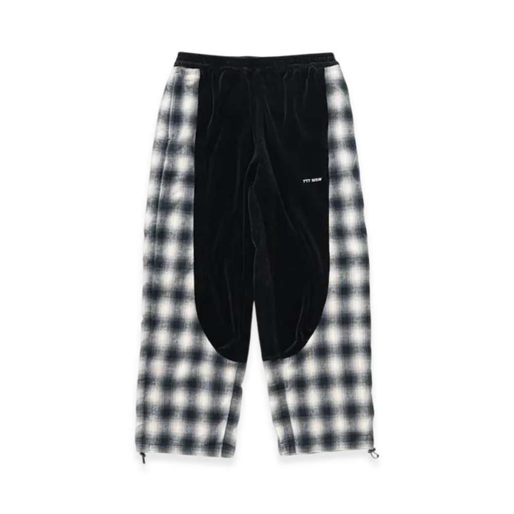 TTTMSW Velours Track Pants "Black"