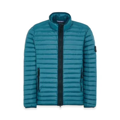 Stone Island 42324 Packable Loom Woven Chambers R-Nylon Down-TC Jacket - 23FW "Dark Teal Green"