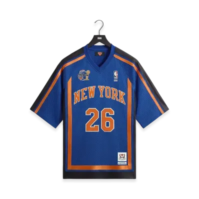 Kith x The New York Knicks 2026 Champions Leon Shirt "Current"