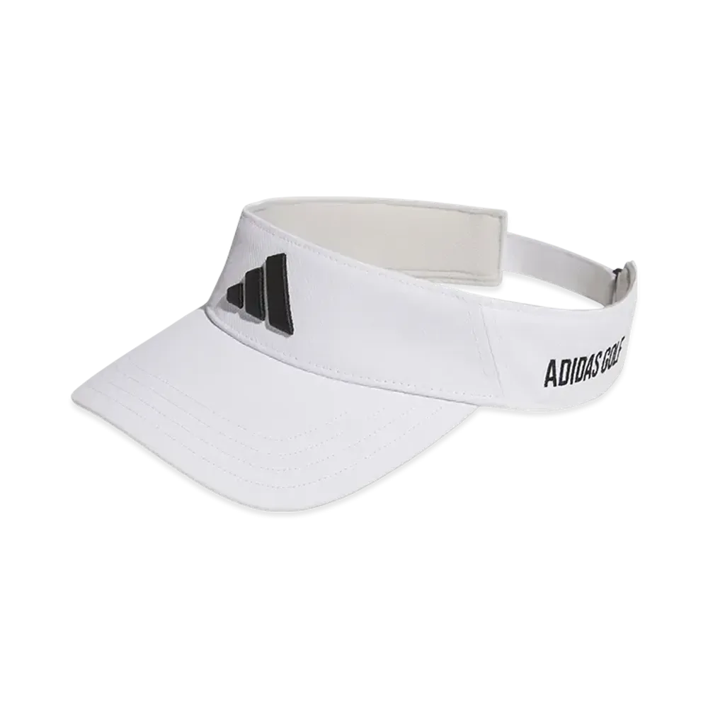 adidas Side Logo Visor "White/Black"