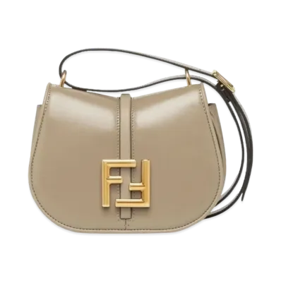 FENDI Camon Small Leather Bag "Dub Gray"