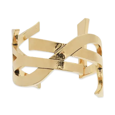 Saint Laurent Women's Manchette Cassandre "Gold"