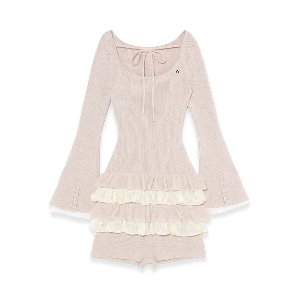 ANDMARY Women's Aletta Frill Mini Dress 
