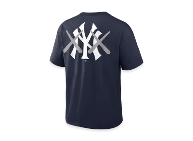 MLB x KAWS x Nike Fanatics Fest Elevated Max 90 Tee New York Yankees "Collegiate Navy"