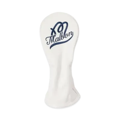 BEAMS x MALBON GOLF Exclusive Ny Head Cover (Fairway Wood) "White"