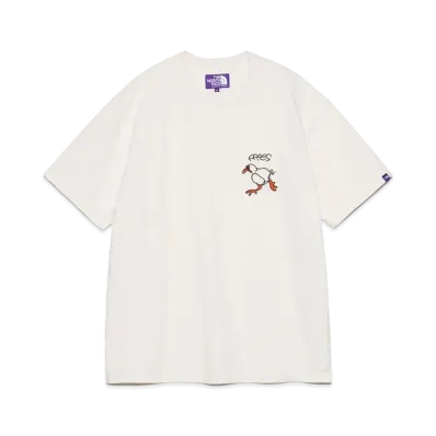 The North Face PURPLE LABEL FFFES Embroidered Graphic Tee "Natural"