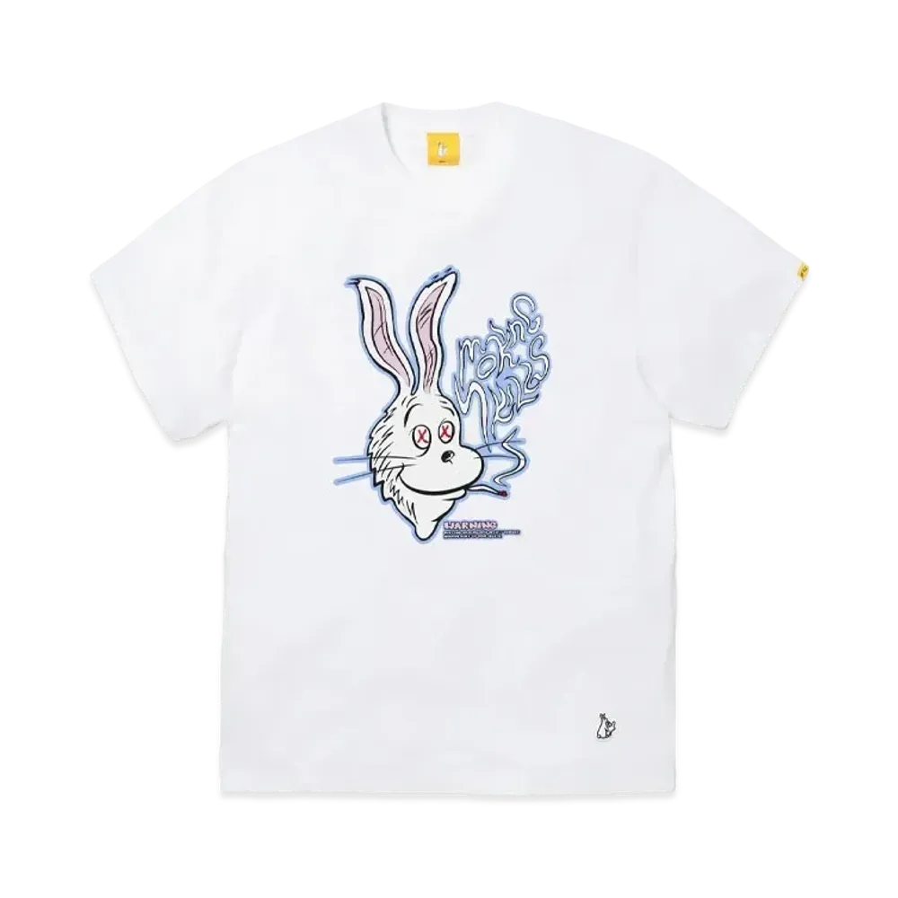 FR2 Rabbit Smoke T-shirt "White"