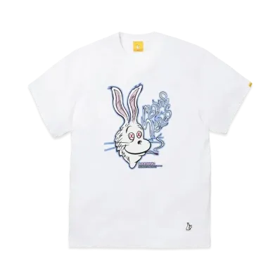 FR2 Rabbit Smoke T-shirt "White"