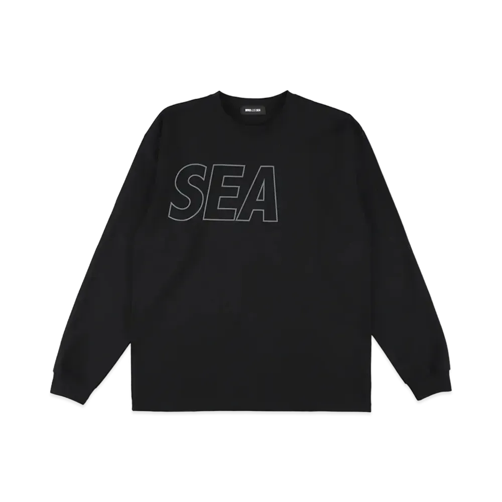 WIND AND SEA SEA Of L/S Tee "Black"