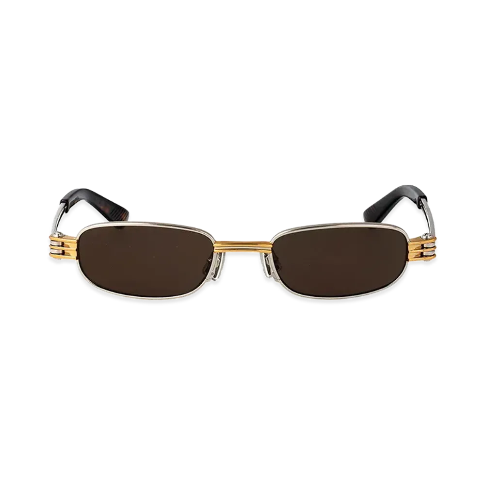 Bottega Veneta Sunglasses "Silver"