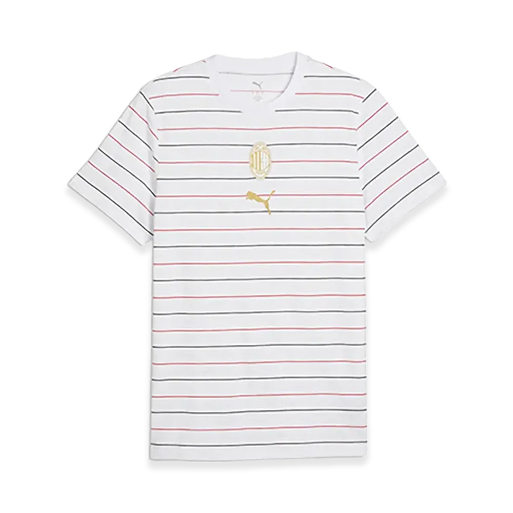 PUMA AC Milan Football Archive AOP T-Shirt "White"
